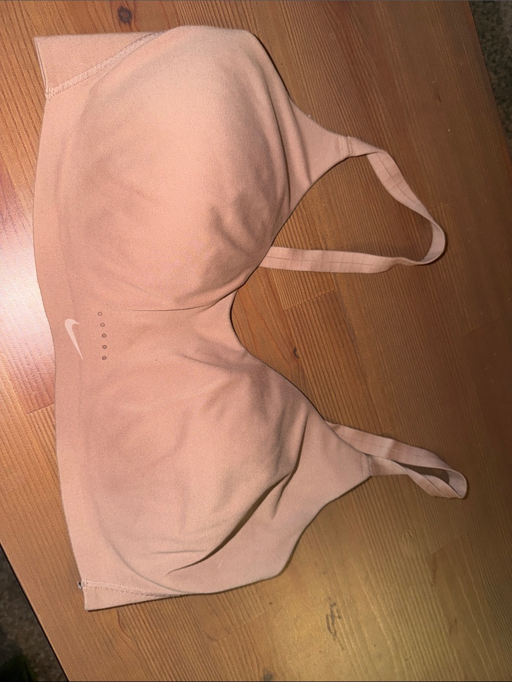 Nike Brown Padded Sports Bra